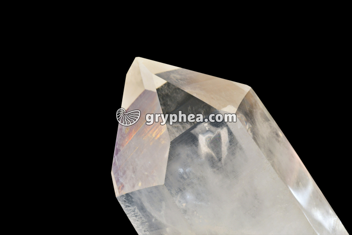 Quartz - Cristal de roche automorphe - détail - gryphea.com
